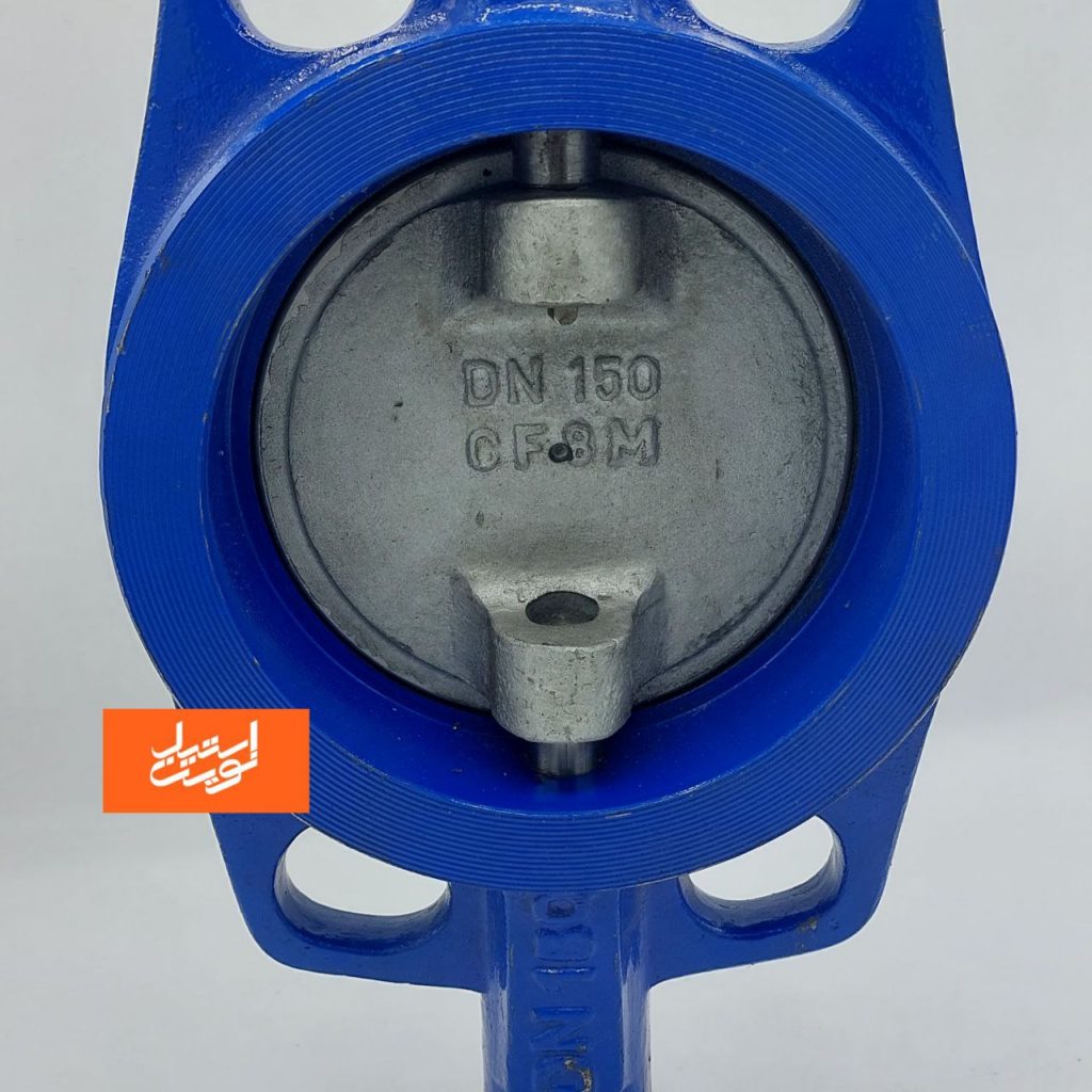 شیر پروانه ایی دیسک استیل