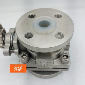 شیر توپی داخل تفلون