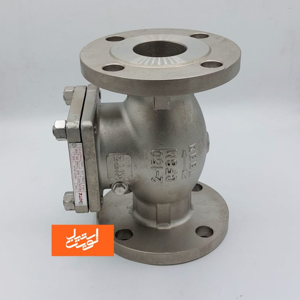 شیر خودکار استیل فلنجدار