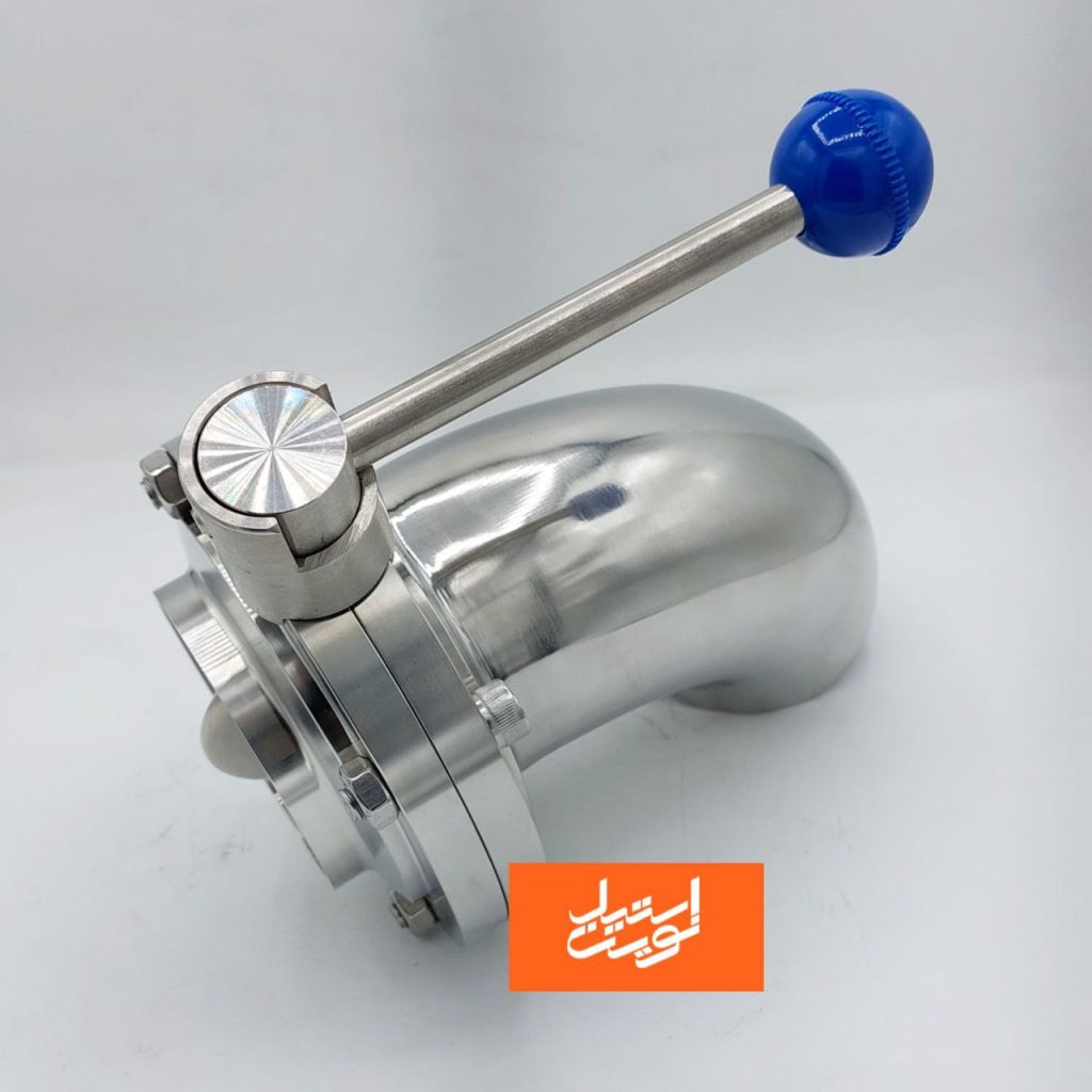 شیر پروانه ایی زانو دار