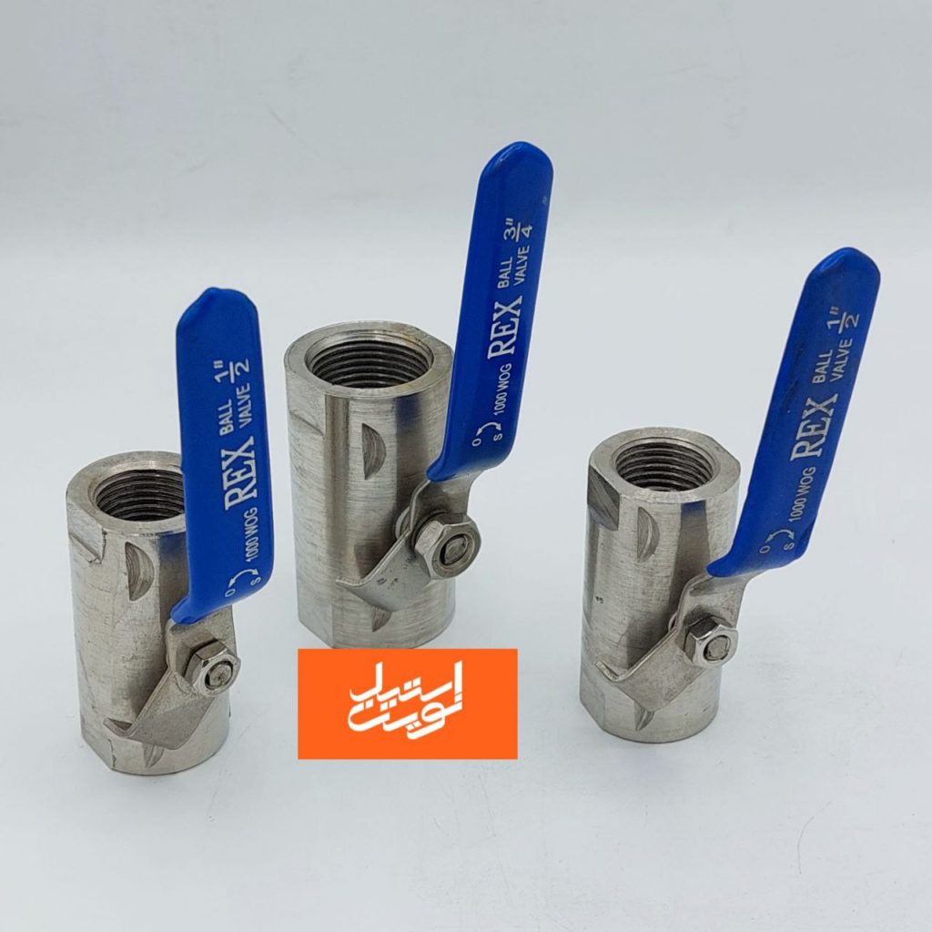 شیر گازی یه تیکه استیل