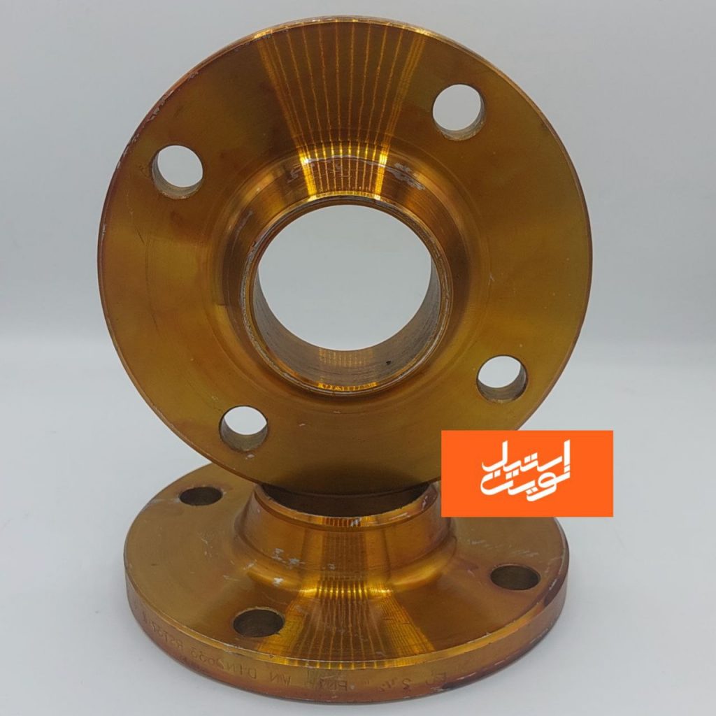 فلنج فولادی گلودار